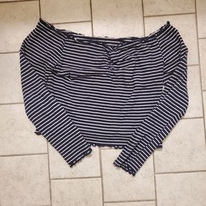 Striped Crop Top